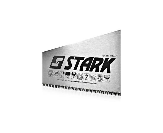 Ножовка Stark 350 мм (507350007), изображение 2 Ножовка Stark 350 мм (507350007), изображение 2