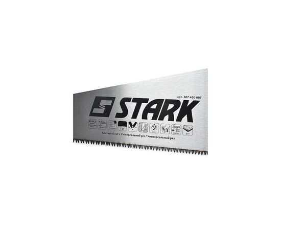 Ножовка Stark 400 мм (507400007), изображение 2 Ножовка Stark 400 мм (507400007), изображение 2