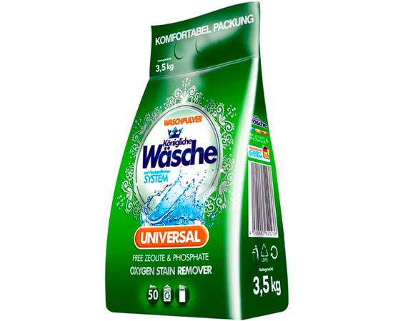 Пральний порошок Konigliche Wasche Універсальний 3.5 кг (4260582340031)