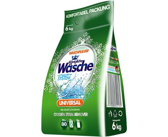 Стиральный порошок Konigliche Wasche Универсальный 6 кг (4260582340055)