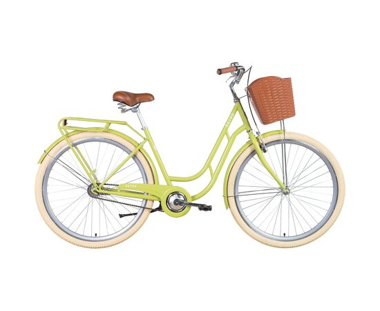 Велосипед Дорожник 28" Retro рама-19" 2022 Yellow (OPS-D-28-306)