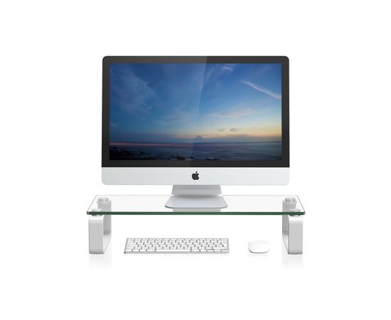 Подставка для монитора BeCover B6 Transparent (704672), изображение 4 Подставка для монитора BeCover B6 Transparent (704672), изображение 4