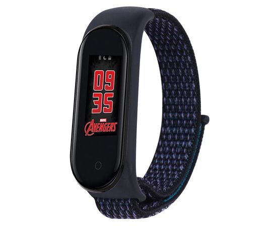 Ремешок для фитнес браслета BeCover Nylon Style для Xiaomi Mi Smart Band 5/6 Deep Blue (705421)