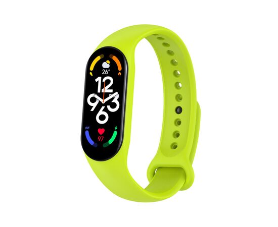 Ремешок для фитнес браслета BeCover Silicone для Xiaomi Mi Smart Band 7 Lime (707489)