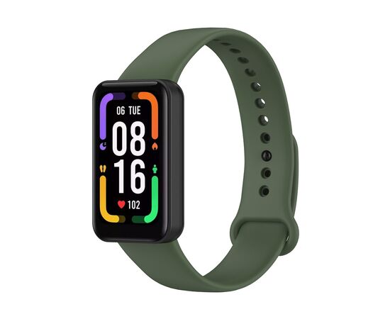 Ремешок для фитнес браслета BeCover Silicone для Xiaomi Smart Band Pro Green (707171), изображение 2