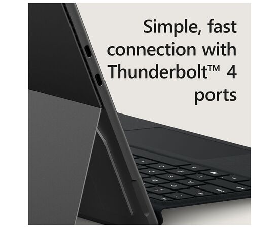 Планшет Microsoft Surface Pro 9 13 PS Touch/i5-1245U/8/512/W11P/Graphite (QHB-00017), изображение 8 Планшет Microsoft Surface Pro 9 13 PS Touch/i5-1245U/8/512/W11P/Graphite (QHB-00017), изображение 8