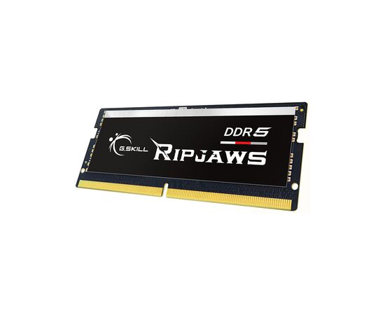 Модуль памяти для ноутбука SoDIMM DDR5 16GB 4800 MHz Ripjaws G.Skill (F5-4800S3434A16GX1-RS), изображение 2 Модуль памяти для ноутбука SoDIMM DDR5 16GB 4800 MHz Ripjaws G.Skill (F5-4800S3434A16GX1-RS), изображение 2
