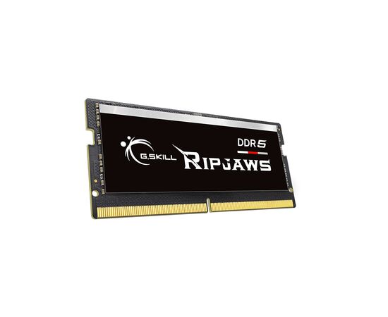 Модуль памяти для ноутбука SoDIMM DDR5 16GB 4800 MHz Ripjaws G.Skill (F5-4800S3434A16GX1-RS), изображение 3 Модуль памяти для ноутбука SoDIMM DDR5 16GB 4800 MHz Ripjaws G.Skill (F5-4800S3434A16GX1-RS), изображение 3