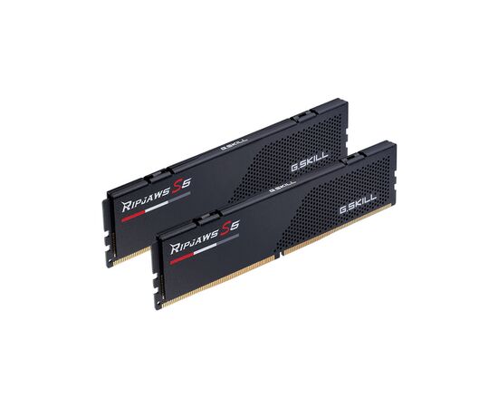 Модуль памяти для компьютера DDR5 32GB (2x16GB) 6400 MHz Ripjaws S5 Black G.Skill (F5-6400J3239G16GX2-RS5K), изображение 2 Модуль памяти для компьютера DDR5 32GB (2x16GB) 6400 MHz Ripjaws S5 Black G.Skill (F5-6400J3239G16GX2-RS5K), изображение 2