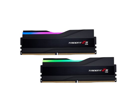 Модуль памяти для компьютера DDR5 32GB (2x16GB) 7800 MHz Trident Z5 RGB G.Skill (F5-7800J3646H16GX2-TZ5RK), изображение 2 Модуль памяти для компьютера DDR5 32GB (2x16GB) 7800 MHz Trident Z5 RGB G.Skill (F5-7800J3646H16GX2-TZ5RK), изображение 2