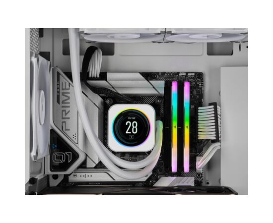 Модуль пам'яті для комп'ютера DDR5 32GB (2x16GB) 6000 MHz Vengeance RGB White Corsair (CMH32GX5M2B6000C40W), зображення 5 Модуль пам'яті для комп'ютера DDR5 32GB (2x16GB) 6000 MHz Vengeance RGB White Corsair (CMH32GX5M2B6000C40W), зображення 5