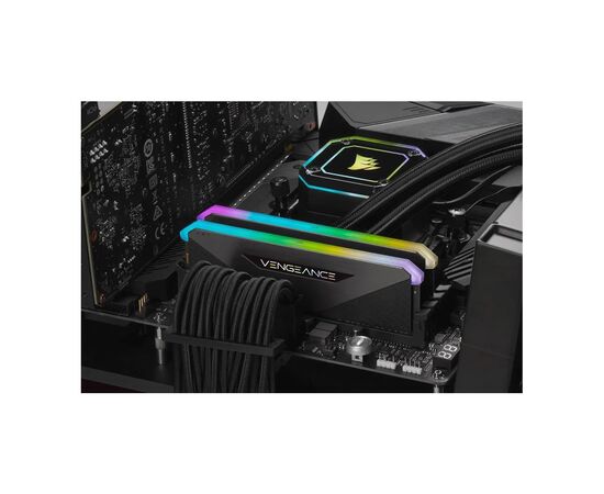Модуль пам'яті для комп'ютера DDR4 16GB (2x8GB) 3600 MHz Vengeance RGB Pro RT Black Corsair (CMN16GX4M2Z3600C16), зображення 5 Модуль пам'яті для комп'ютера DDR4 16GB (2x8GB) 3600 MHz Vengeance RGB Pro RT Black Corsair (CMN16GX4M2Z3600C16), зображення 5
