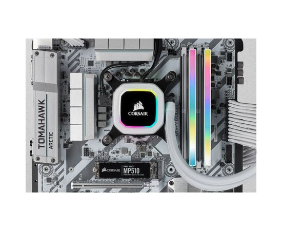 Модуль памяти для компьютера DDR4 32GB (2x16GB) 3600 MHz Vengeance RGB Pro SL White Corsair (CMH32GX4M2D3600C18W), изображение 4 Модуль памяти для компьютера DDR4 32GB (2x16GB) 3600 MHz Vengeance RGB Pro SL White Corsair (CMH32GX4M2D3600C18W), изображение 4