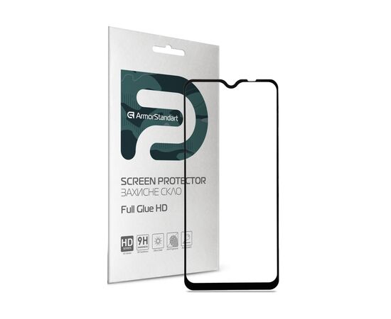 Стекло защитное Armorstandart Full Glue HD Xiaomi Redmi 9 Black (ARM58316)