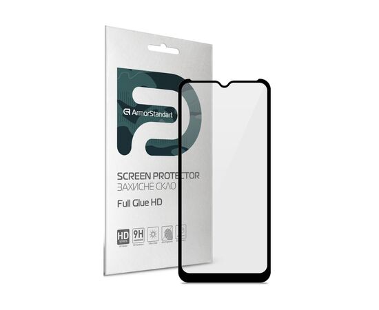 Стекло защитное Armorstandart Full Glue HD Xiaomi Redmi A1 / A1+ / Poco C50 Black (ARM64873)