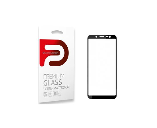 Стекло защитное Armorstandart Full Glue Samsung J8 2018 (J810) Black (ARM52174)