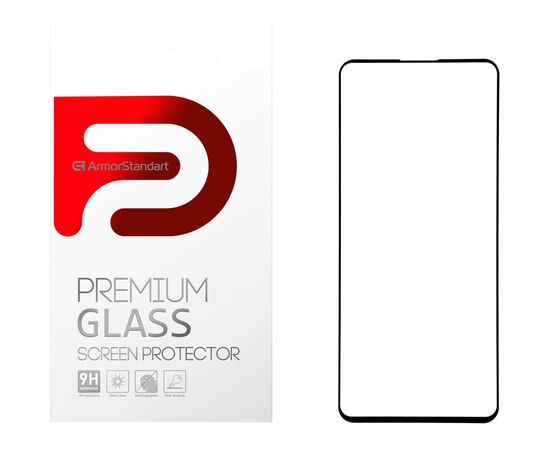 Стекло защитное Armorstandart Full Glue Samsung M51 (M515) Black (ARM57205)