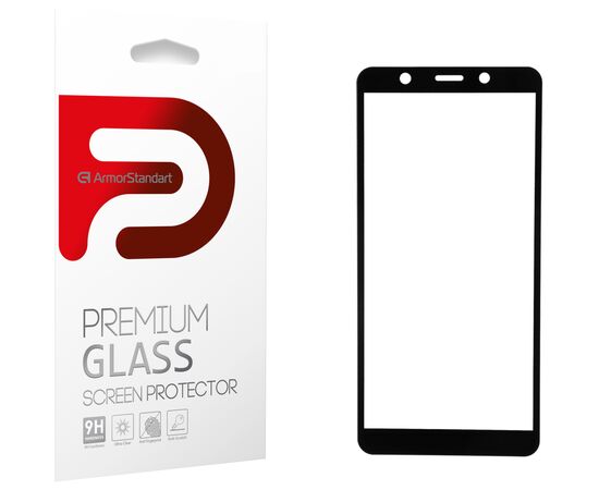 Стекло защитное Armorstandart Full Glue TECNO POP 3 (BB2) Black (ARM57585)