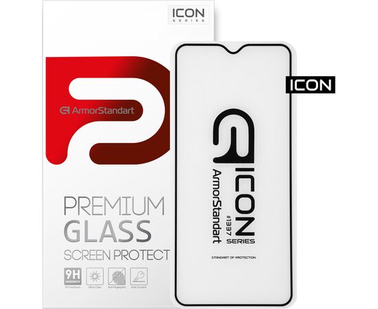 Стекло защитное Armorstandart Icon Xiaomi Redmi Note 8T Black (ARM55786-GIC-BK)