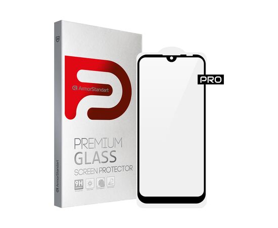 Стекло защитное Armorstandart Pro Motorola E6i Black (ARM59409)
