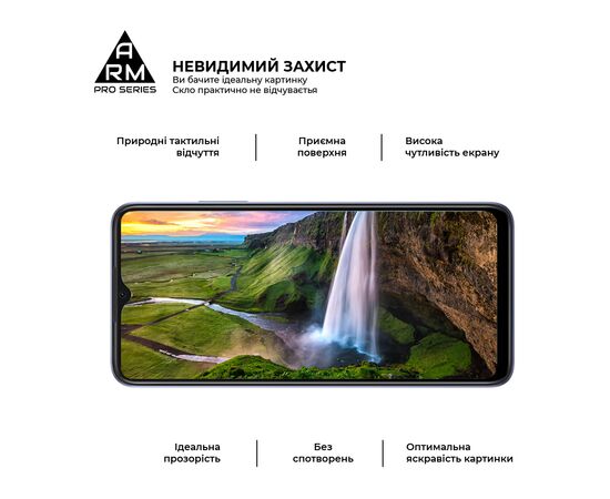 Стекло защитное Armorstandart Pro OPPO A17 4G/A17k 4G Black (ARM64843), изображение 5