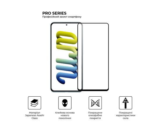 Стекло защитное Armorstandart Pro Xiaomi 12T / 12T Pro / Poco X5 Pro 5G Black (ARM62875), изображение 2 Стекло защитное Armorstandart Pro Xiaomi 12T / 12T Pro / Poco X5 Pro 5G Black (ARM62875), изображение 2