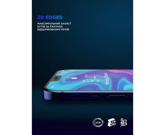 Стекло защитное Armorstandart Supreme Black Icon 3D Apple iPhone 11 Pro / XS (ARM59210), изображение 7