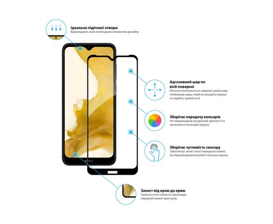 Стекло защитное Global Full Glue Nokia C30 4G (1283126528811), изображение 3 Стекло защитное Global Full Glue Nokia C30 4G (1283126528811), изображение 3