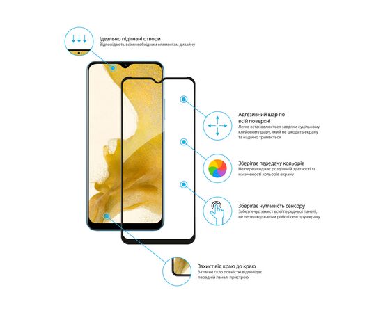 Стекло защитное Global Full Glue Realme C30S (1283126551901), изображение 3 Стекло защитное Global Full Glue Realme C30S (1283126551901), изображение 3