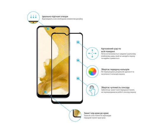 Стекло защитное Global Full Glue Realme C33 (1283126551833), изображение 2 Стекло защитное Global Full Glue Realme C33 (1283126551833), изображение 2