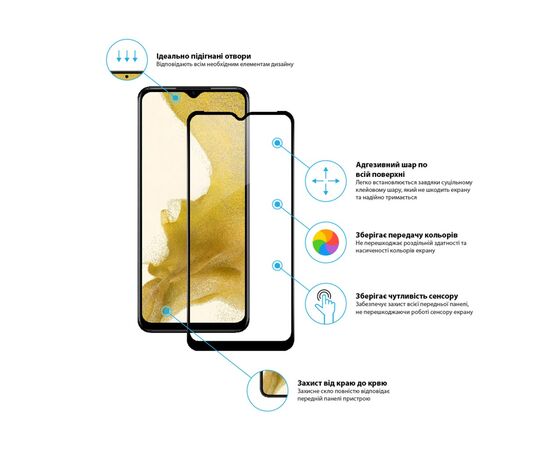 Стекло защитное Global Full Glue RealMe C35 (1283126531309), изображение 3 Стекло защитное Global Full Glue RealMe C35 (1283126531309), изображение 3