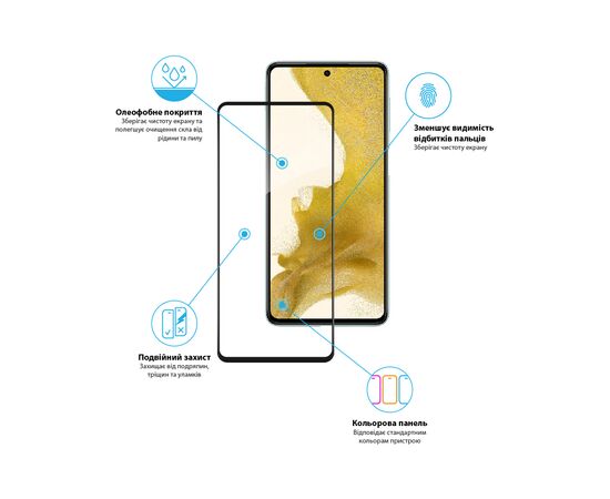 Стекло защитное Global Full Glue Samsung M53 5G (1283126524295), изображение 4