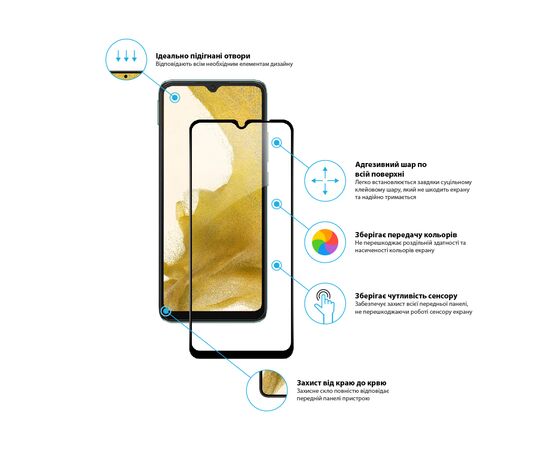 Стекло защитное Global Full Glue Xiaomi Redmi 10C (1283126527166), изображение 3 Стекло защитное Global Full Glue Xiaomi Redmi 10C (1283126527166), изображение 3