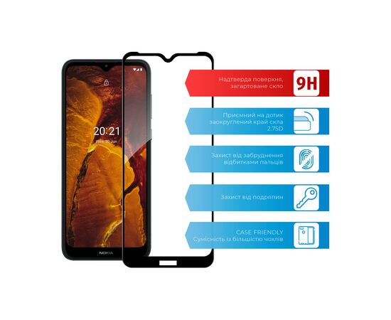 Стекло защитное ACCLAB Full Glue Nokia C30 4G (1283126528798), изображение 3 Стекло защитное ACCLAB Full Glue Nokia C30 4G (1283126528798), изображение 3