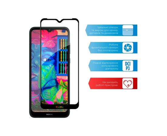 Стекло защитное ACCLAB Full Glue Nokia C30 4G (1283126528798), изображение 5 Стекло защитное ACCLAB Full Glue Nokia C30 4G (1283126528798), изображение 5