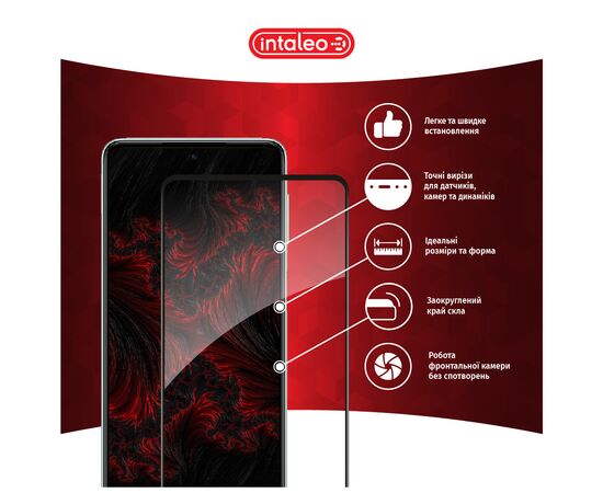 Стекло защитное Intaleo Full Glue Samsung M53 5G (1283126524301), изображение 2 Стекло защитное Intaleo Full Glue Samsung M53 5G (1283126524301), изображение 2