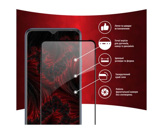 Скло захисне Intaleo Full Glue Tecno Spark 8p (1283126533167), зображення 2 Скло захисне Intaleo Full Glue Tecno Spark 8p (1283126533167), зображення 2