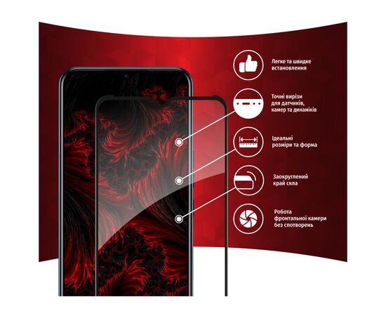 Скло захисне Intaleo Full Glue Tecno Spark 8T (1283126542275), зображення 2 Скло захисне Intaleo Full Glue Tecno Spark 8T (1283126542275), зображення 2