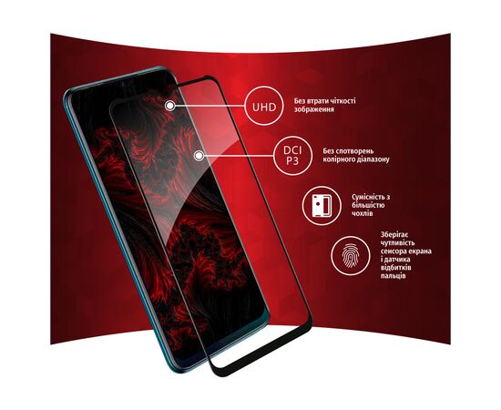 Скло захисне Intaleo Full Glue Tecno Spark 8T (1283126542275), зображення 3 Скло захисне Intaleo Full Glue Tecno Spark 8T (1283126542275), зображення 3