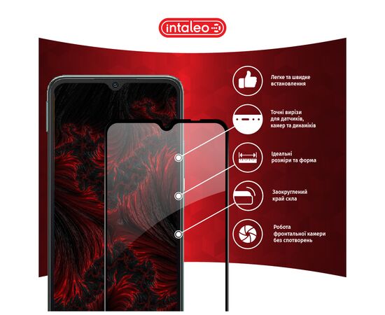 Скло захисне Intaleo Full Glue Xiaomi Redmi 10C (1283126527173), зображення 3 Скло захисне Intaleo Full Glue Xiaomi Redmi 10C (1283126527173), зображення 3