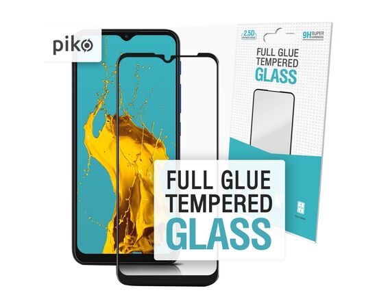 Скло захисне Piko Full Glue MOTO E7 Plus (1283126512773)