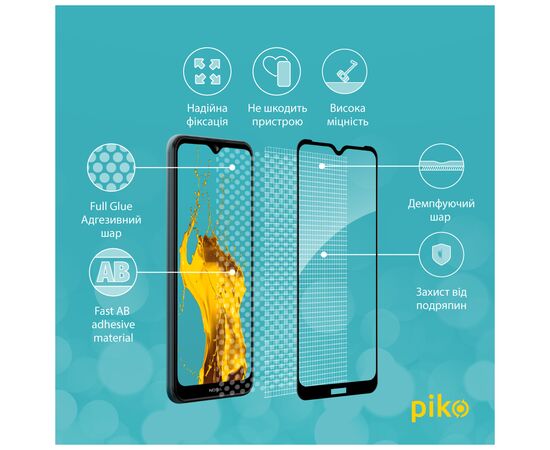 Стекло защитное Piko Full Glue Nokia C30 4G (1283126528835), изображение 4 Стекло защитное Piko Full Glue Nokia C30 4G (1283126528835), изображение 4