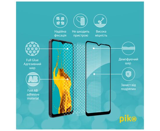 Стекло защитное Piko Full Glue Oppo A77 (1283126546341), изображение 3 Стекло защитное Piko Full Glue Oppo A77 (1283126546341), изображение 3