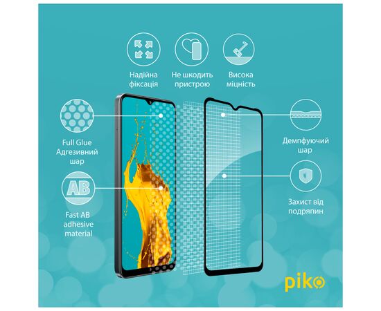 Стекло защитное Piko Full Glue Realme C30 (1283126546204), изображение 3 Стекло защитное Piko Full Glue Realme C30 (1283126546204), изображение 3