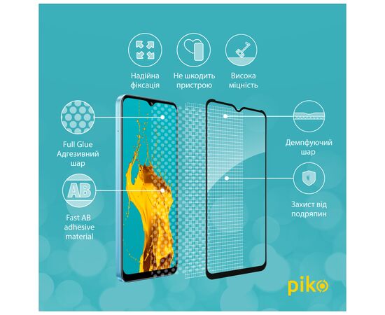 Стекло защитное Piko Full Glue Realme C30S (1283126551925), изображение 3 Стекло защитное Piko Full Glue Realme C30S (1283126551925), изображение 3