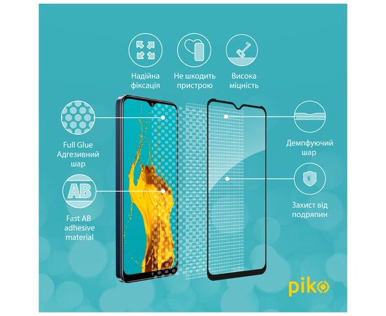 Стекло защитное Piko Full Glue RealMe C33 (1283126551857), изображение 3 Стекло защитное Piko Full Glue RealMe C33 (1283126551857), изображение 3