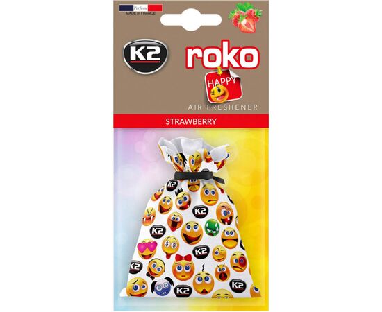 Ароматизатор для автомобиля K2 VINCI ROKO HAPPY STRAWBERRY 25гр (V820H)