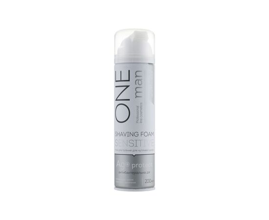 Пена для бритья Iceberg Group One Man Ag+ Protect Sensitive 200 мл (4820172070894)