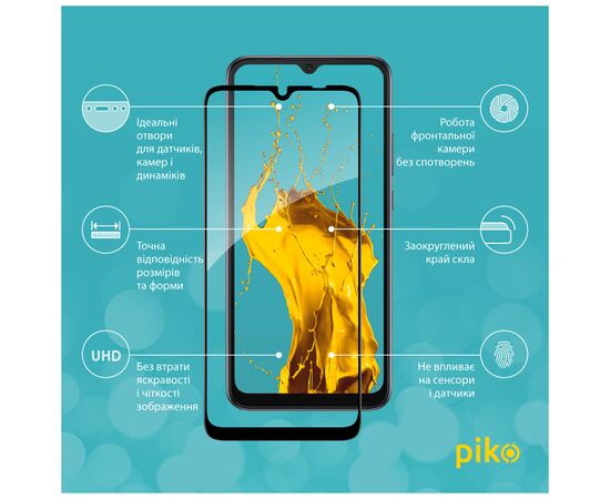 Скло захисне Piko Full Glue Xiaomi Redmi 10A (1283126537820), зображення 3