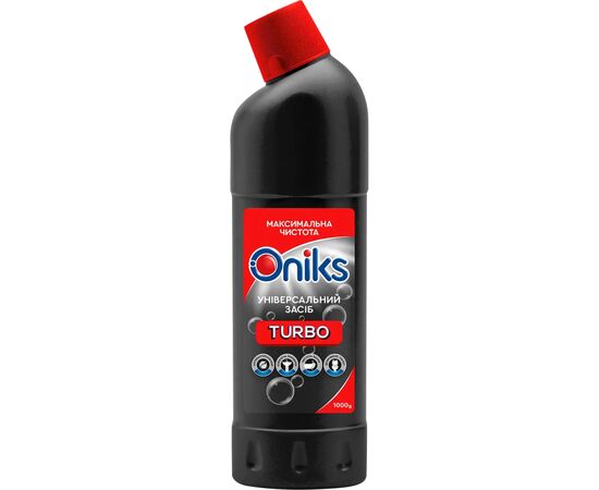 Жидкость для чистки ванн Oniks Turbo Универсальное средство 1 кг (4820191760486)